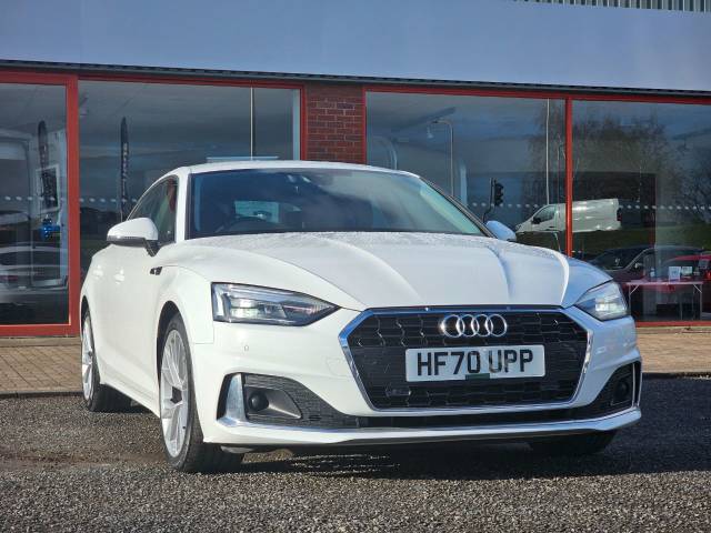 Audi A5 2.0 Sport 35 TDi S Tronic 5dr Hatchback Diesel White