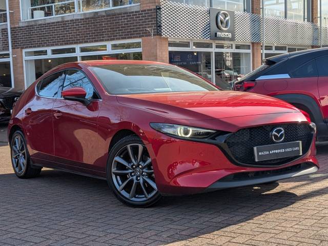 Mazda 3 Sport Lux 2.0 e-Skyactiv G MHEV 5dr Hatchback Petrol Soul Red