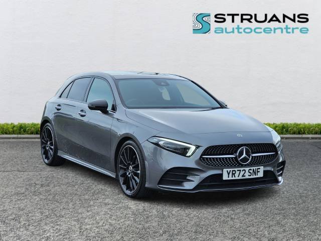 Mercedes-Benz A Class 1.3 A200 AMG Line Premium Plus Night Edition  Auto 5dr Hatchback Petrol Grey