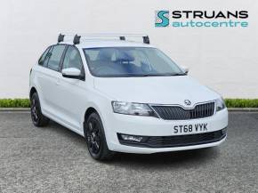 SKODA RAPID 2018 (68) at Struans Dundee