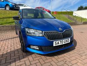 SKODA FABIA 2020 (70) at Struans Dundee