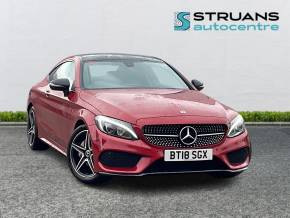 MERCEDES-BENZ C CLASS 2018 (18) at Struans Dundee