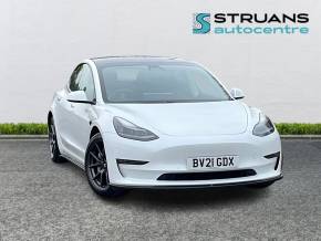 TESLA MODEL 3 2021 (21) at Struans Dundee