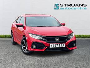 HONDA CIVIC 2017 (67) at Struans Dundee