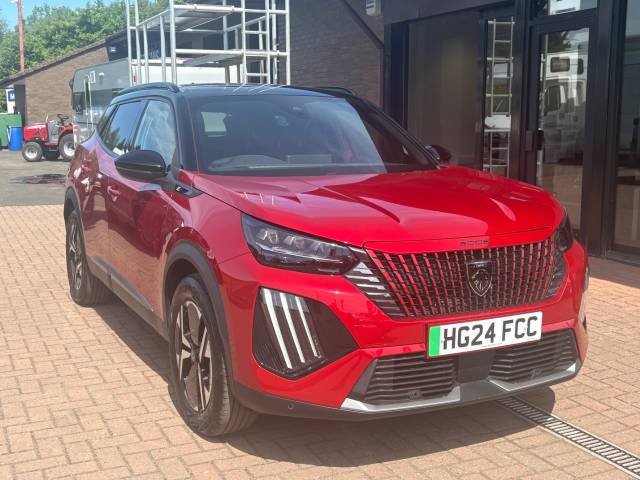 Peugeot e-2008 GT 100kW 50kWh Auto 5dr SUV Electric Red