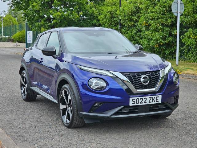 Nissan Juke Tekna 1.0 DiG-T DCT Auto 5dr SUV Petrol Blue