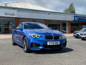 BMW 2 SERIES 2019 (19) at Struans Dundee