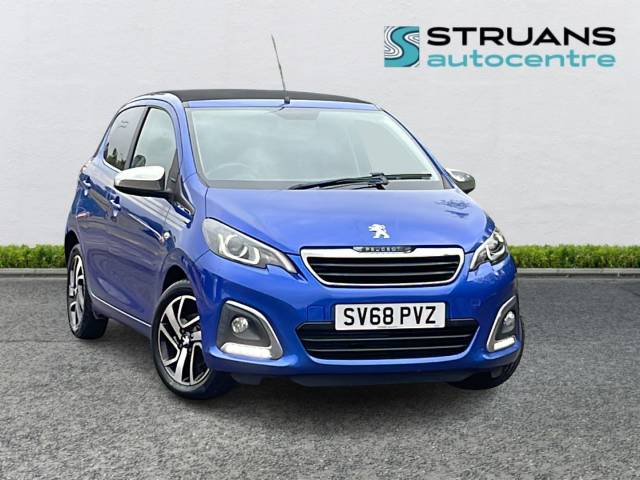 Peugeot 108 Collection Top 1.0 [72] 2-Tronic Auto 5dr Hatchback Petrol Blue