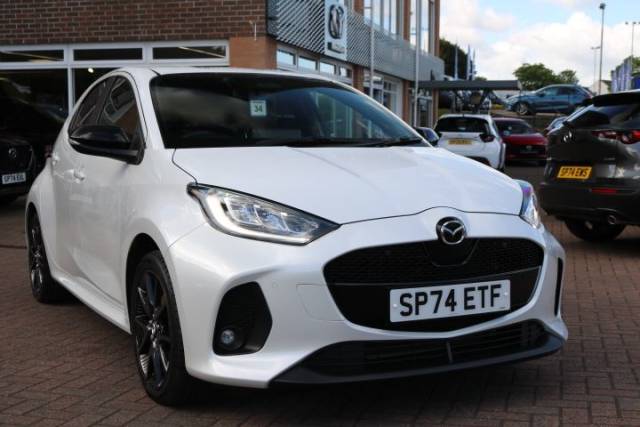 Mazda 2 Hybrid Homura 1.5i CVT Auto 5dr Hatchback Hybrid White