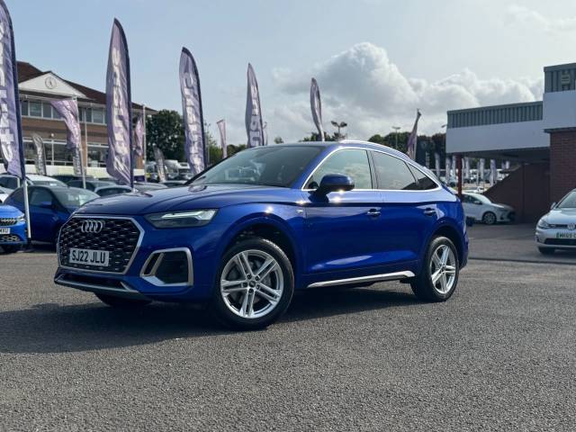 Audi Q5 2.0 40 TDi S Line Quattro S Tronic Auto 5dr SUV Diesel Blue