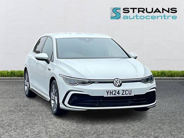 Volkswagen Golf R-Line 1.5 eTSI [150] DSG Auto 5dr Hatchback Hybrid White