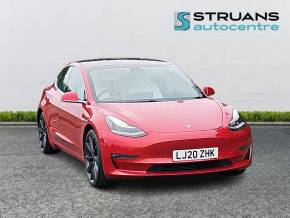 TESLA MODEL 3 2020 (20) at Struans Dundee