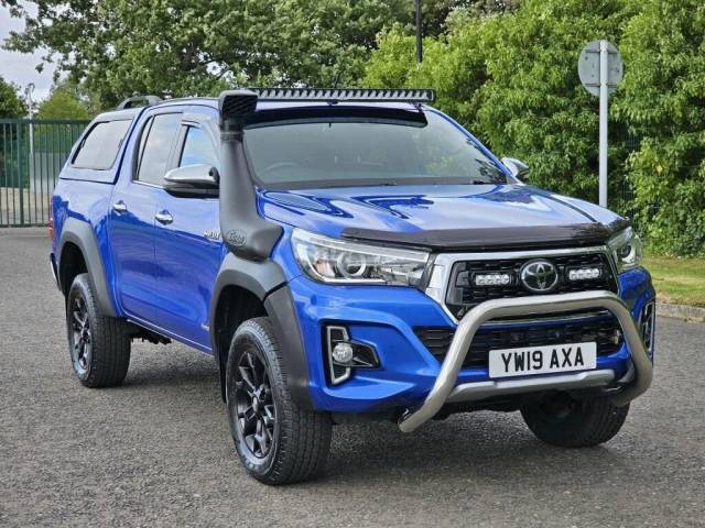 Toyota Hilux Invincible X Limited Edition 2.4 D-4D Auto D/Cab Pick Up Diesel Blue