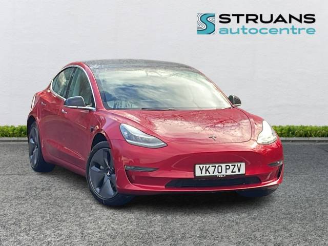 Tesla Model 3 Long Range Auto 4dr AWD Saloon Electric Red