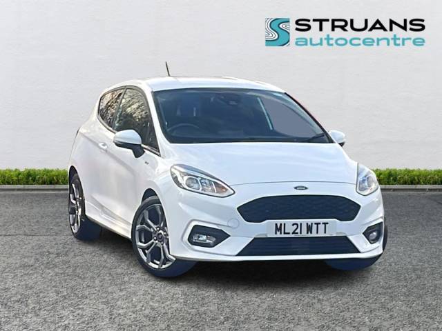 Ford Fiesta ST-Line Edition 1.0 EcoBoost MHEV [125] 3dr Hatchback Petrol White