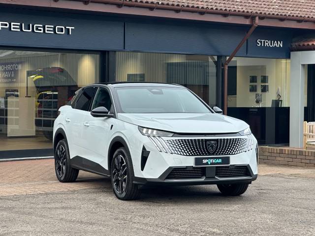 Peugeot 3008 GT 1.2 Hybrid [136] e-DSC6 5dr SUV Hybrid White