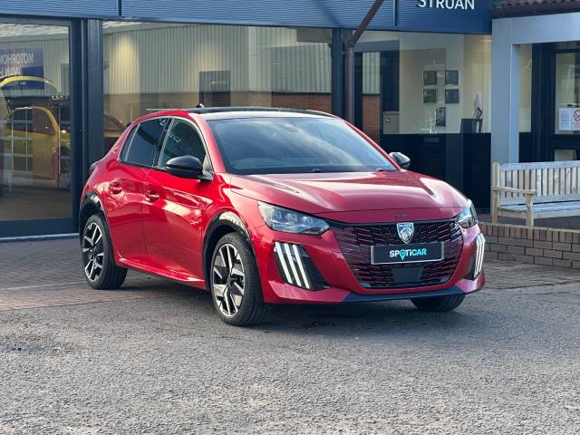 Peugeot 208 GT 1.2 Hybrid [100] e-DSC6 Auto 5dr Hatchback Hybrid Red