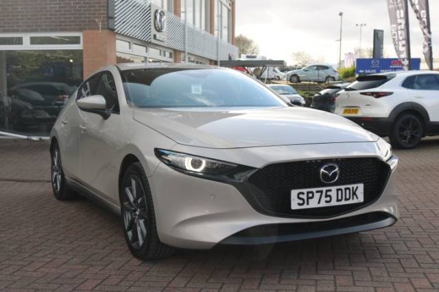 Mazda 3 Exclusive-Line 2.5 e-Skyactiv-G MHEV [140] 5dr Hatchback Petrol Platinum Quartz