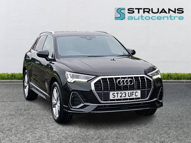 Audi Q3 1.5 35 TFSi S Line S Tronic 5dr SUV Petrol Black