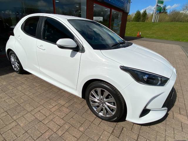 Toyota Yaris Icon 1.5 Hybrid CVT Auto 5dr Hatchback Hybrid White