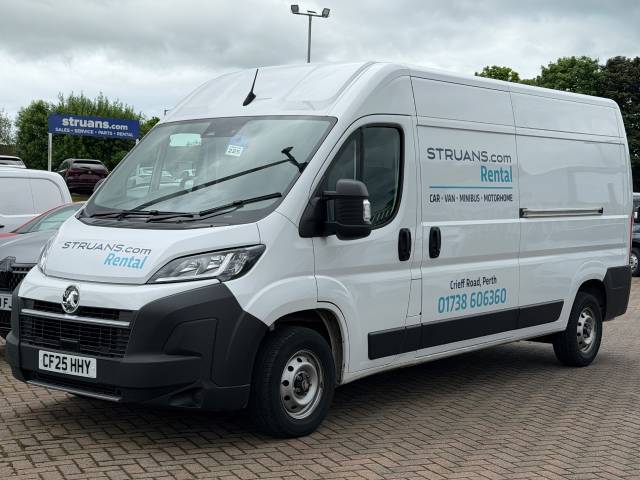 Vauxhall Movano Prime 3.5T L3 H2 2.2 TurboD [140] Van Van Diesel White