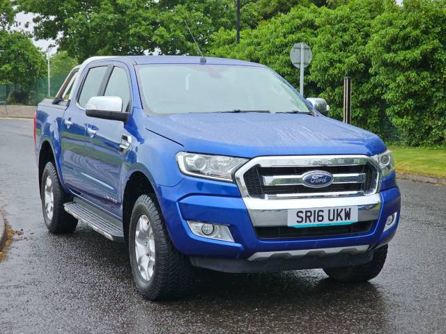 Ford Ranger Limited 1 3.2 TDCi [200] D/Cab Pick Up Diesel Blue