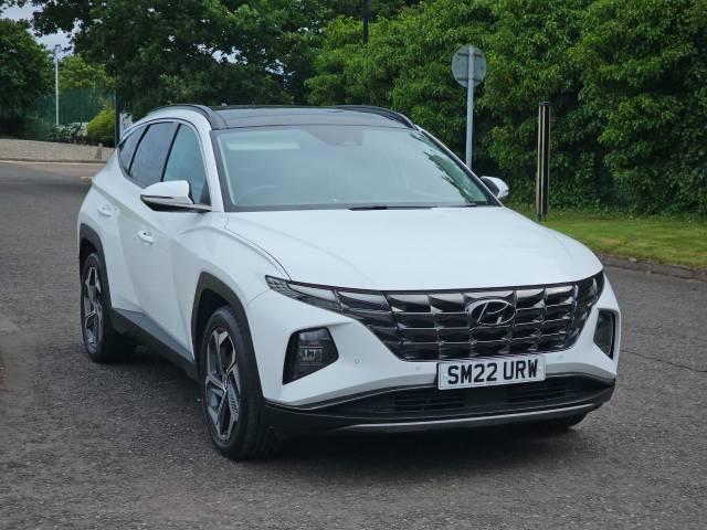 Hyundai TUCSON Ultimate 1.6 TGDi Hybrid [230] Auto 5dr SUV Hybrid White