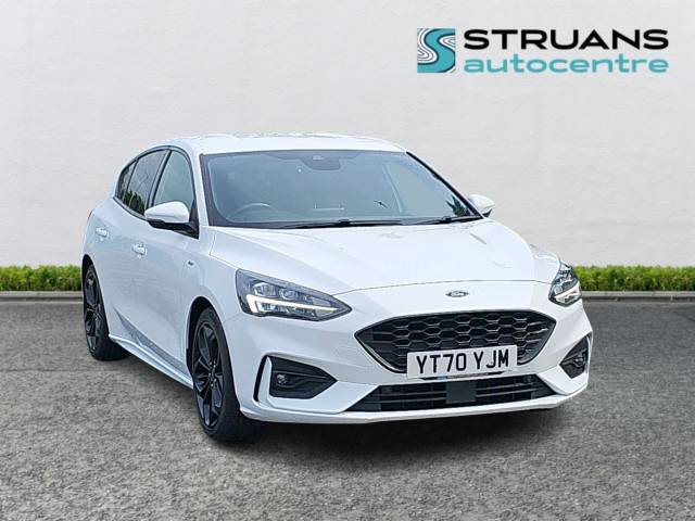 Ford Focus ST-Line X 1.0 EcoBoost [125] Auto 5dr Hatchback Petrol White