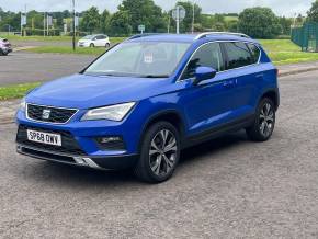 SEAT ATECA at Struans Dundee