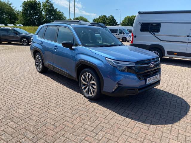 Subaru Forester Touring 2.0i e-Boxer Lineartronic 4WD 5dr SUV Hybrid Blue