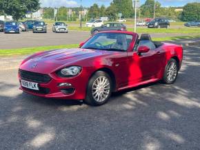 FIAT 124 SPIDER at Struans Dundee