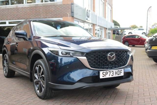 Mazda CX-5 Exclusive-Line 2.0 e-Skyactiv G MHEV 5dr Suv Petrol Deep Crystal Blue