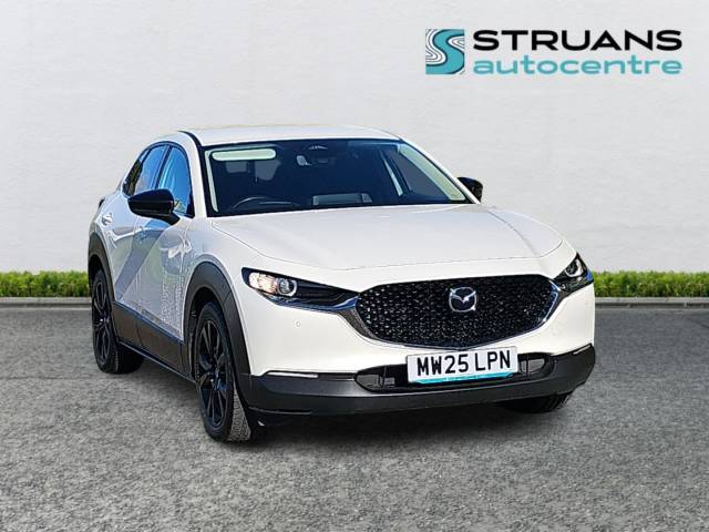 Mazda CX-30 Homura 2.5 e-Skyactiv G [140] MHEV 5dr SUV Petrol Snowflake White Pearl
