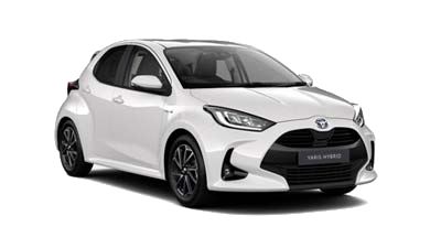 Toyota Yaris - Pure White (Solid Paint)