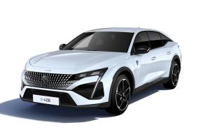 PEUGEOT E 408 ELECTRIC FASTBACK at Struans Dundee