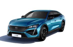 PEUGEOT E 408 ELECTRIC FASTBACK at Struans Dundee