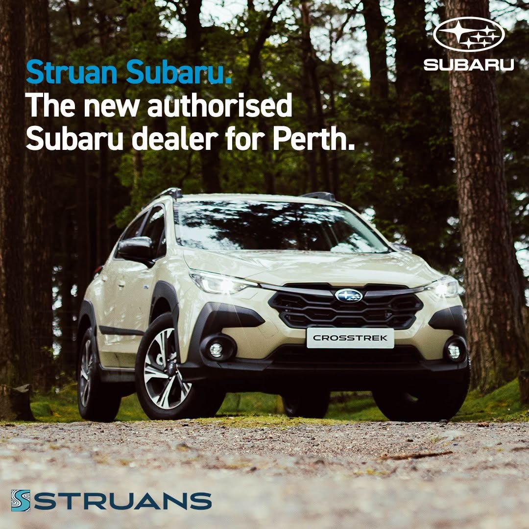 Struans Perth are the new authorised Subaru dealer for Perthshire