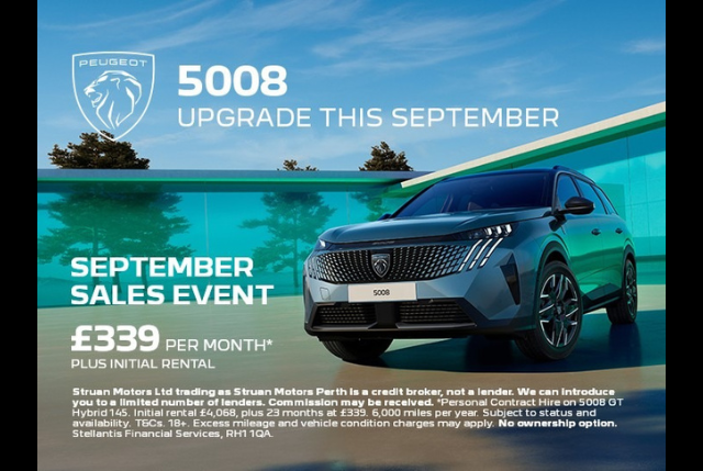 Peugeot 5008 Upgrades This September
