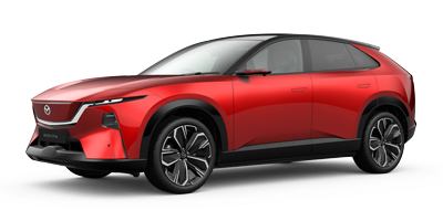 Mazda CX-6e - Multitone Soul Red Crystal - Black
