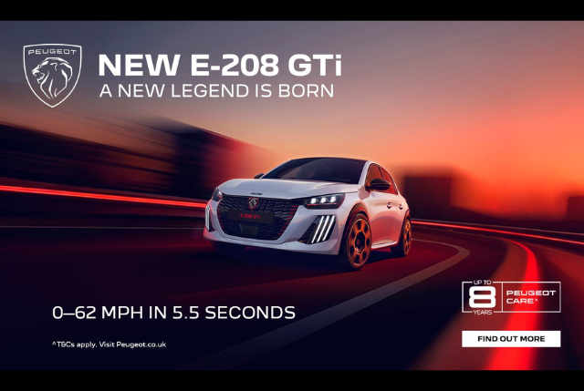 Coming Soon to Struans: The New Peugeot E-208 GTi
